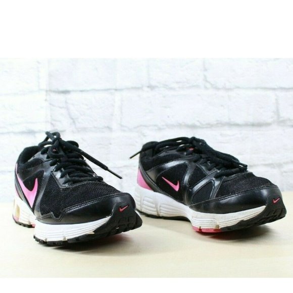 Nike Air Max Run Lite Plus+ Black Pink Mesh Running Sneaker Shoes US 7 - Picture 3 of 9